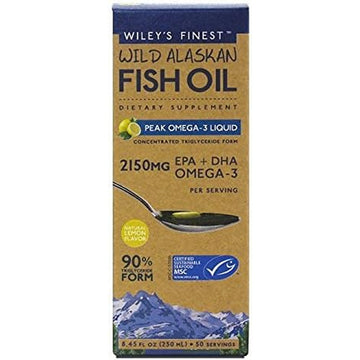 Wiley's Finest UK Peak Omega-3 Liquid 250ml