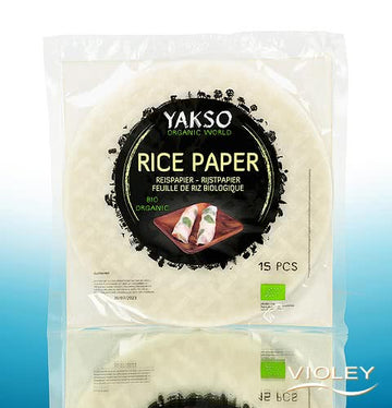 Yakso Organic Rice Paper 150g - 5 Pack