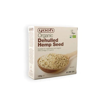 Yaoh Organic Hemp Seed Dehulled 125g